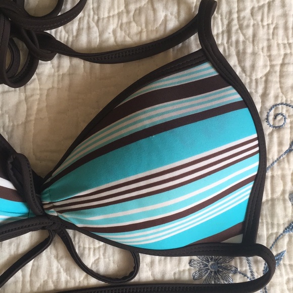 Mix n’ Match Brown & Turquoise Bikini - Picture 8 of 8